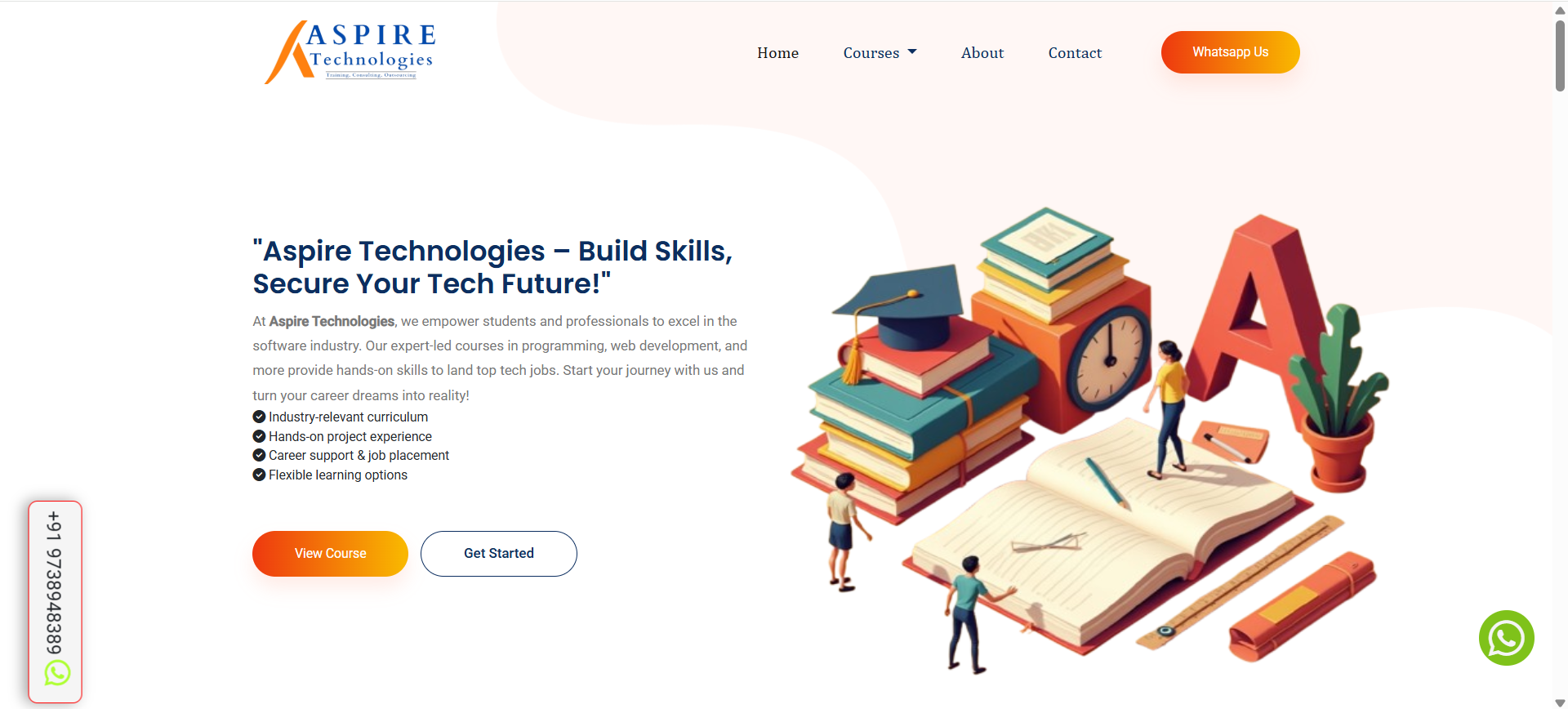 Coaching Institute Website