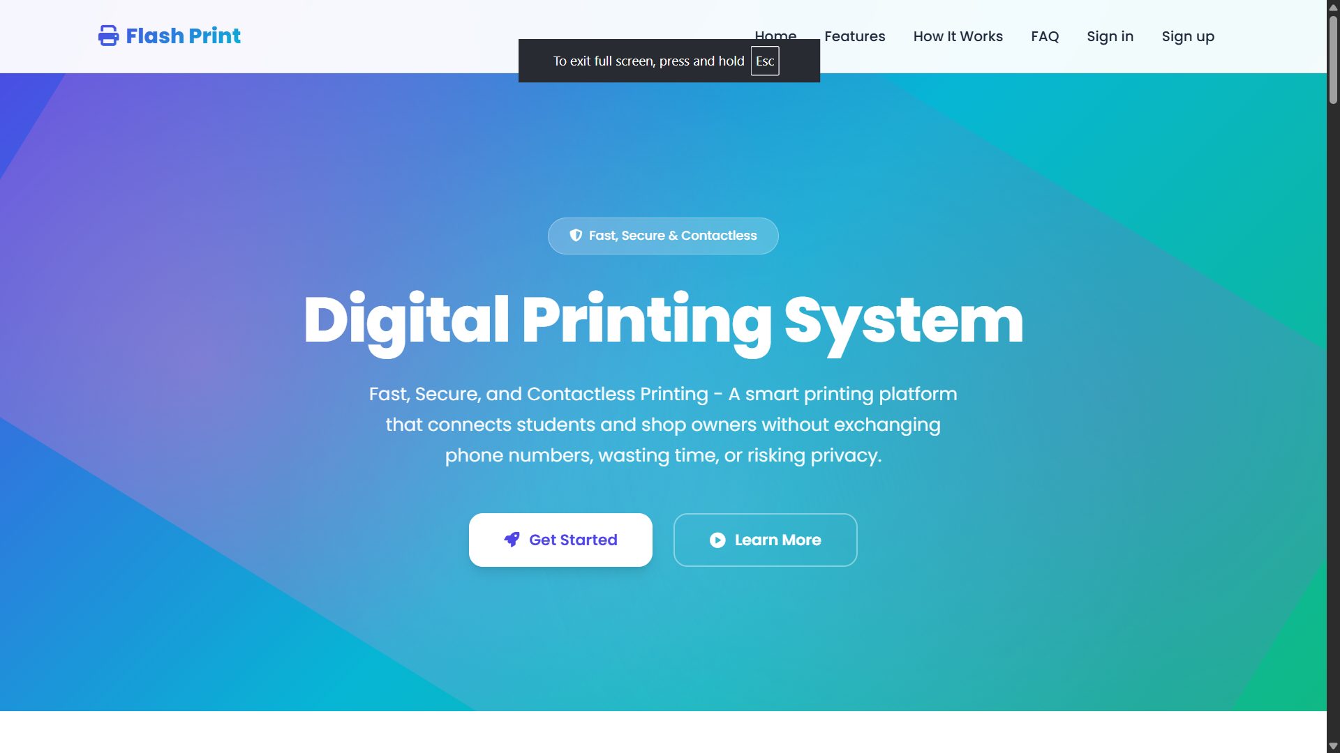 Digital Print System